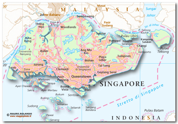 mappa singapore